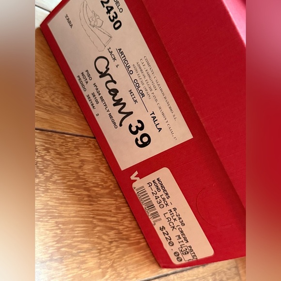 Wonders platform Loafer A-2430 cream patent EU 39 (8-8.5) - Picture 6 of 6